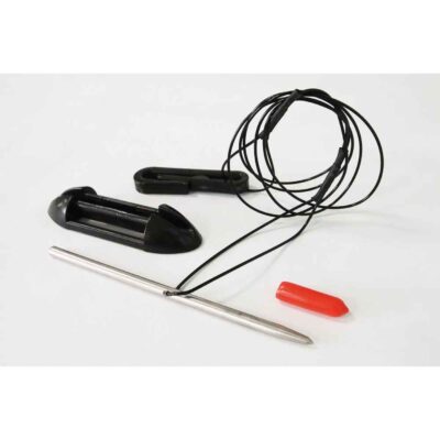 Niska za ribu s držačem za remen - Crni